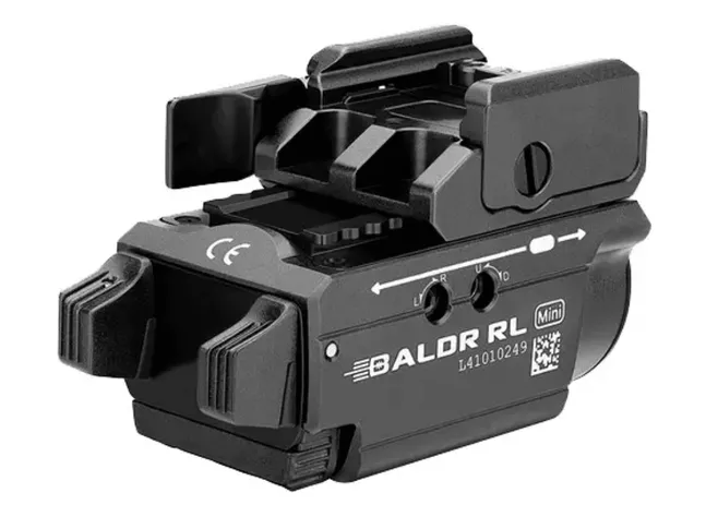 Ліхтар з ЛЦВ Olight Baldr Mini Red Laser Black Фото 2